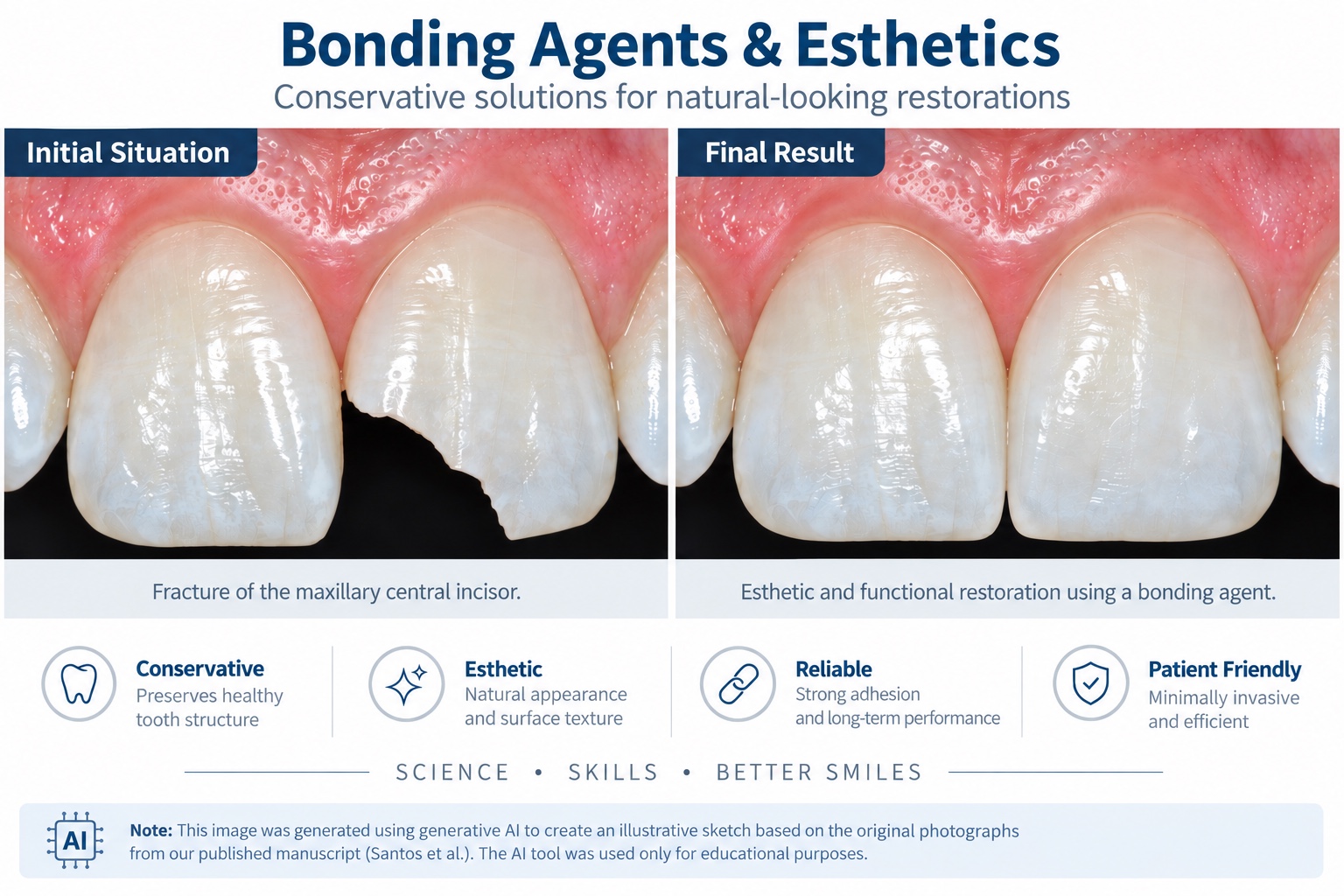 Bonding Agents and Esthetics: Where Science Meets Art